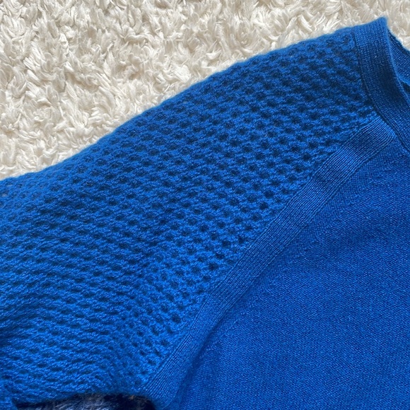 J.Crew Cashmere Vintage Sweater in Blue - Picture 3 of 4